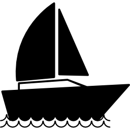 Sail boat Sailing icon
