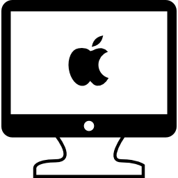 pantalla mac icono