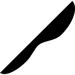 forma de faca Ícone