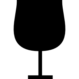 Dark cup icon