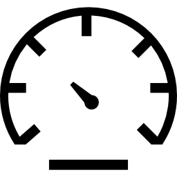 Vehicle speedometer icon