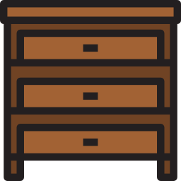 Chest of drawers icon