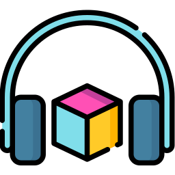 Audio 3d icono