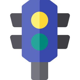 Traffic light icon