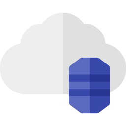 archiviazione cloud icona