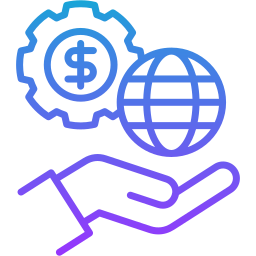 servicio empresarial icono