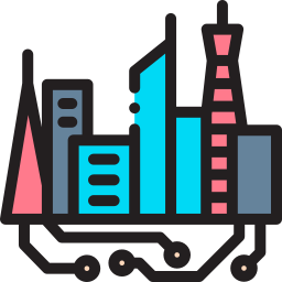 Cidade inteligente Ícone