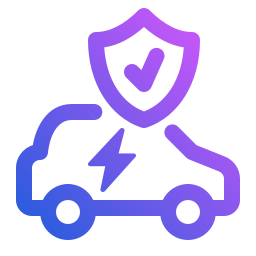 revisión del auto icono