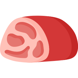 pain de viande Icône