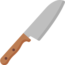 couteau français Icône