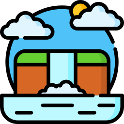 Waterfall icon