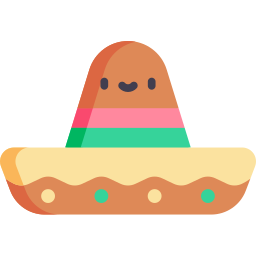 Chapéu mexicano Ícone