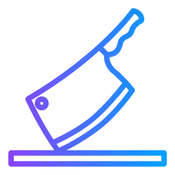 Butcher knife icon