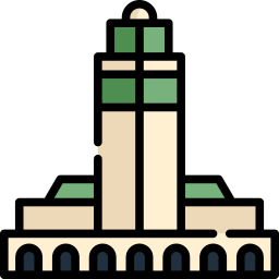 Mezquita de hassan icono