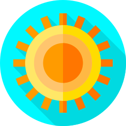 soleil Icône