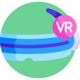 Gafas de realidad virtual icono