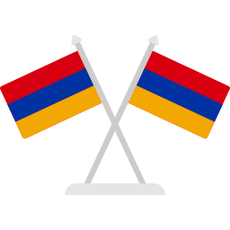bandera de armenia icono