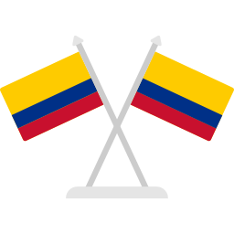 bandera colombia icono