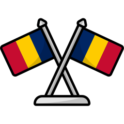bandera de chad icono