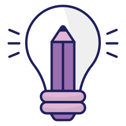 idea de escritura icono