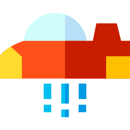 Flying car icon