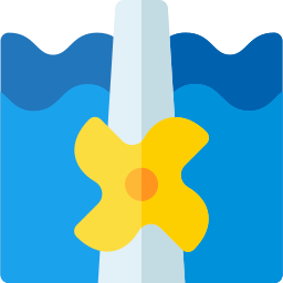 Water energy icon