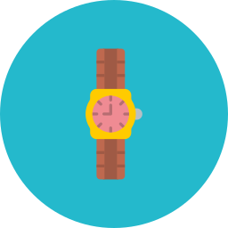 reloj de pulsera icono