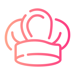 cappello da chef icona