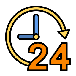 24 horas icono