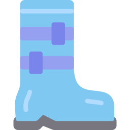 Snow boots icon