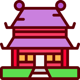Casa chinesa Ícone