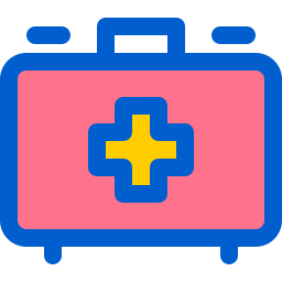 First aid kit icon