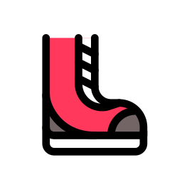 zapato de boxeo icono