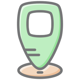 punto de alfiler icono