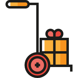 Delivery cart icon