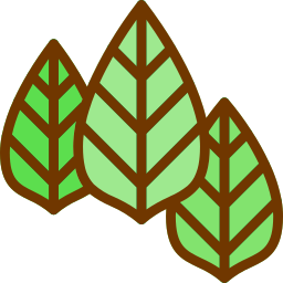 Las hojas de icono