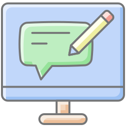 artículo de blog icono