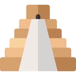Pirâmide de chichen itza Ícone