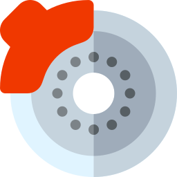 Brake disc icon