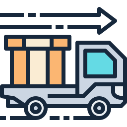 Delivery truck icon