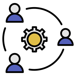 colaboración icono