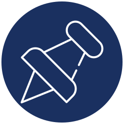 alfiler icono