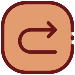 Turn right icon