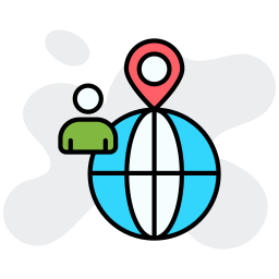 trabajo remoto icono