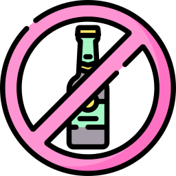 No alcohol icon