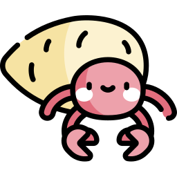 Hermit crab icon