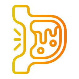 estómago icono