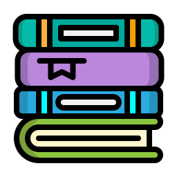 pila de libros icono