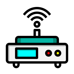 adaptador inalámbrico icono