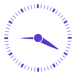 reloj de pared icono